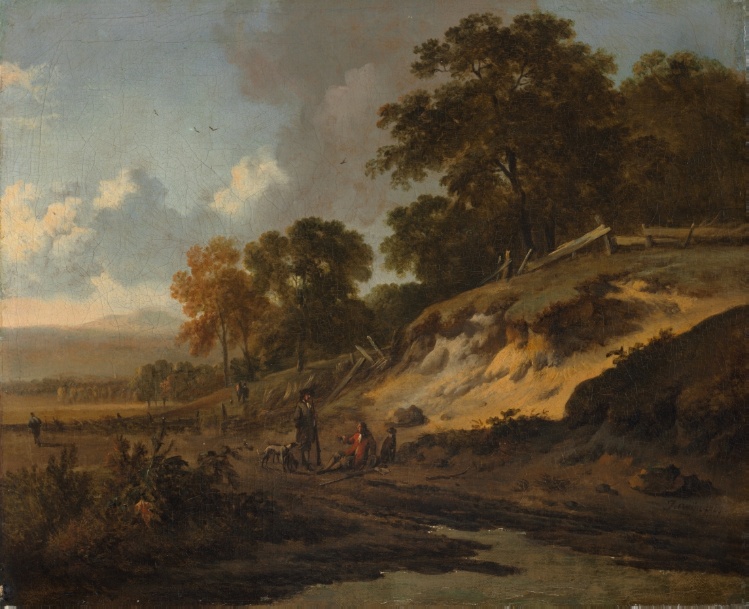 Landscape with Hunters