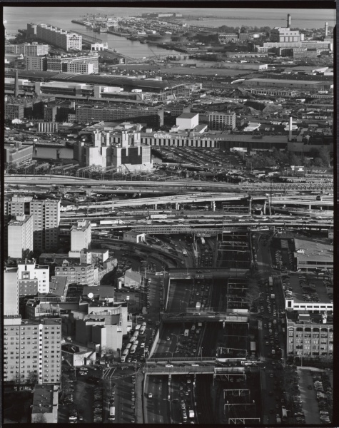 View of I-90 & I-93 Merge, Boston