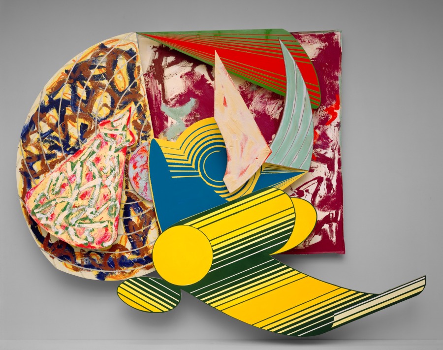 Giufa e la Statua de Gesso, Frank Stella, 1985