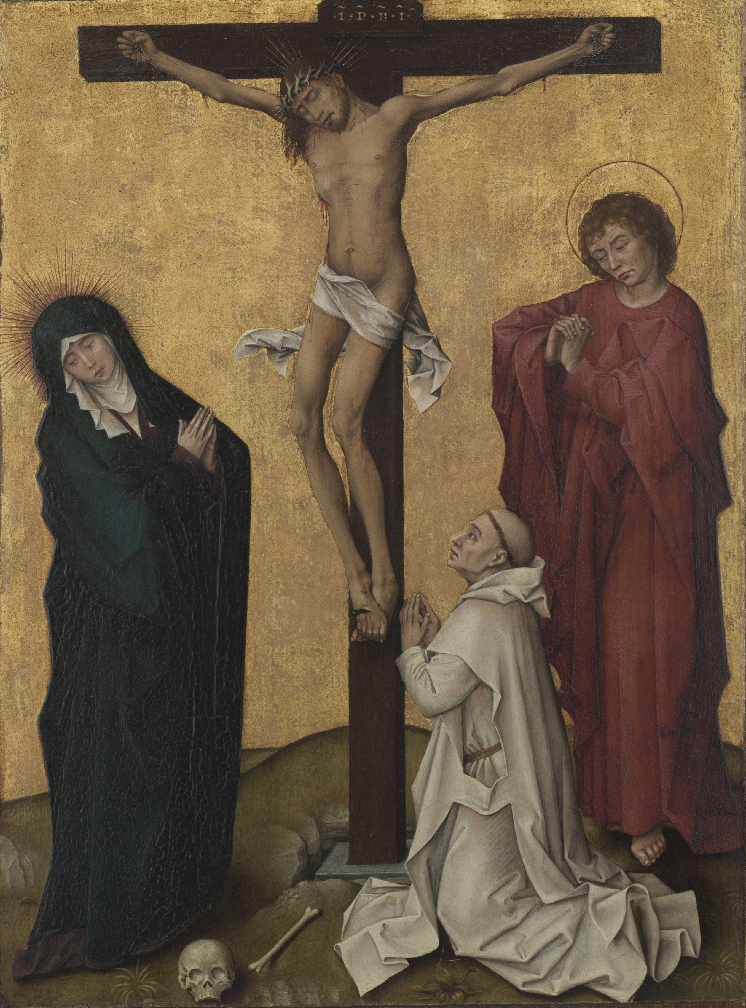 The Crucifixion with a Carthusian Monk