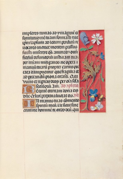 Hours of Queen Isabella the Catholic, Queen of Spain:  Fol. 29r