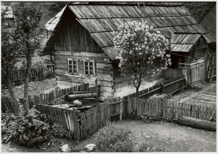 The house of a middle-class Jewish family, village in Carpathian Ruthenia