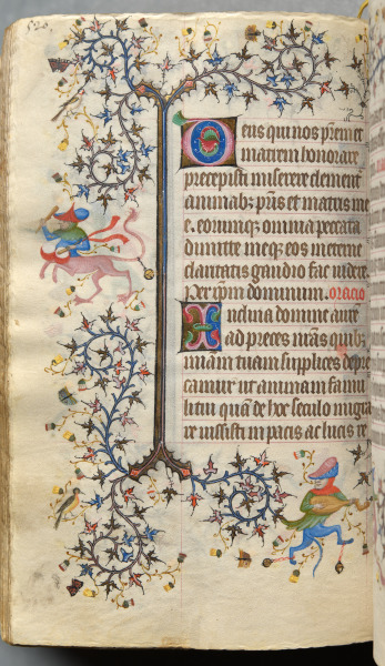 Hours of Charles the Noble, King of Navarre (1361-1425): fol. 254v, Text