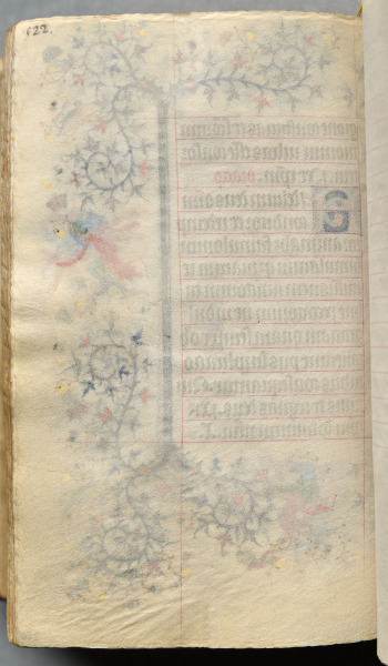 Hours of Charles the Noble, King of Navarre (1361-1425): fol. 253v, Text