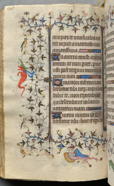Hours of Charles the Noble, King of Navarre (1361-1425): fol. 247v, Text