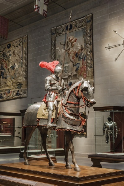 Armor for Man and Horse with Völs-Colonna Arms