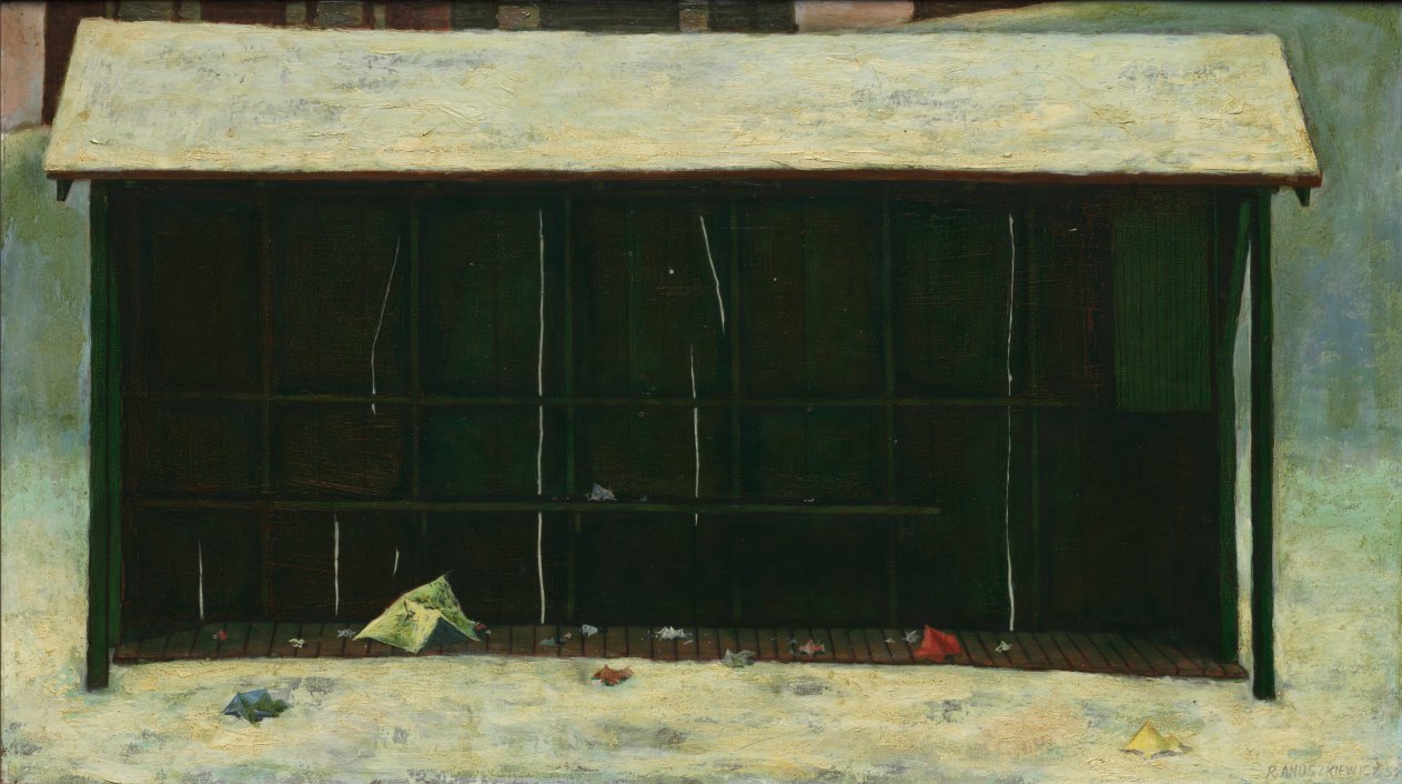 Trolley Stop Still Life, Richard Anuszkiewicz, 1952