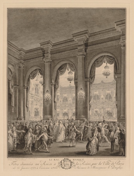 Masked Ball at the Hôtel de Ville, January 23, 1782
