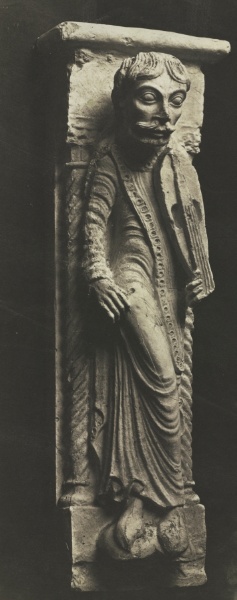 Plaster Cast of Sculpture from the Royal Portal of Chartres