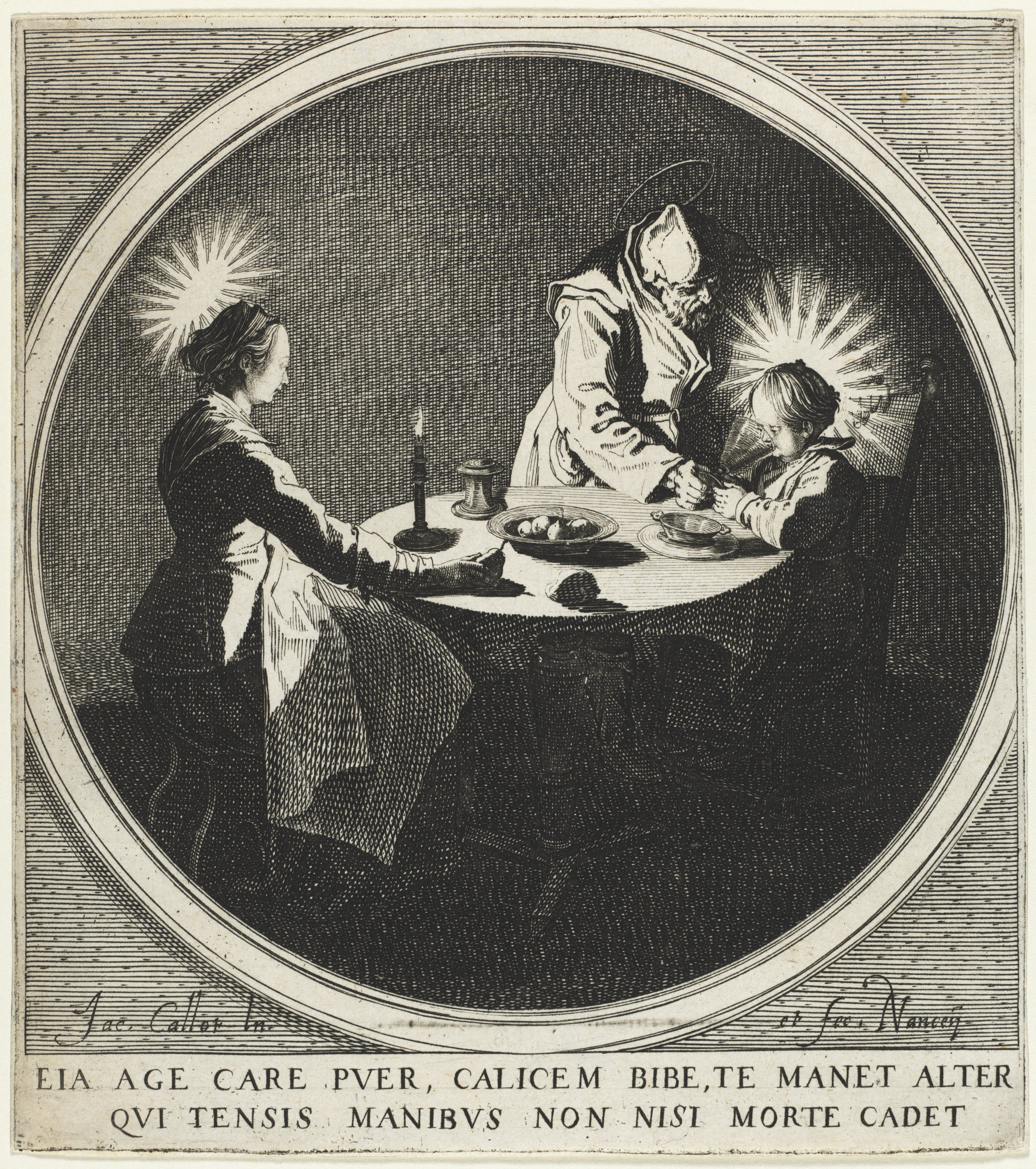 The Blessing (Le Bénédicité) also known as The Holy Family at Table