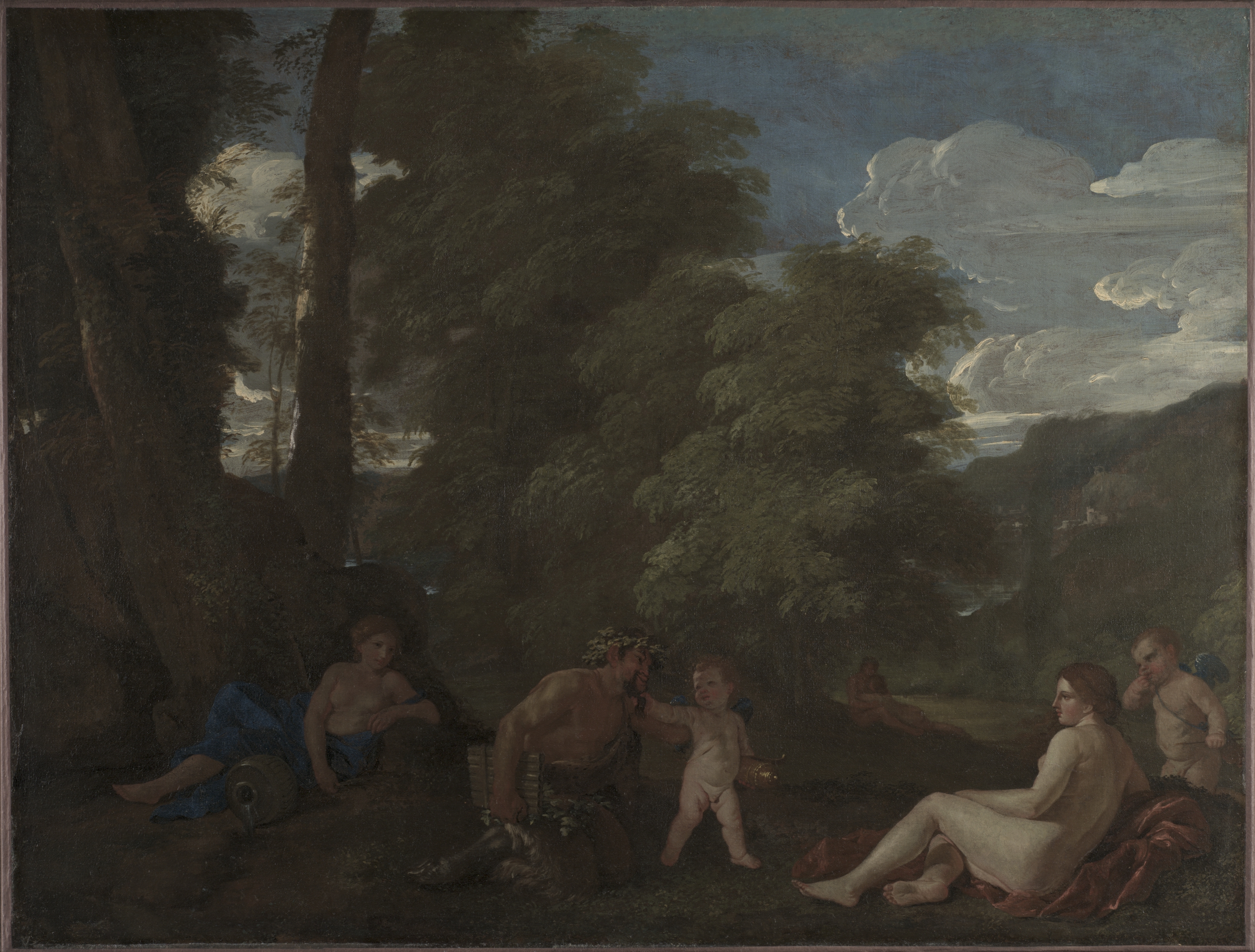 Nymphs and a Satyr (Amor Vincit Omnia)