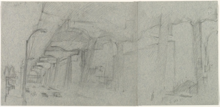 Under the Gowanus, Sketch for Part 3 (2 Pieces)