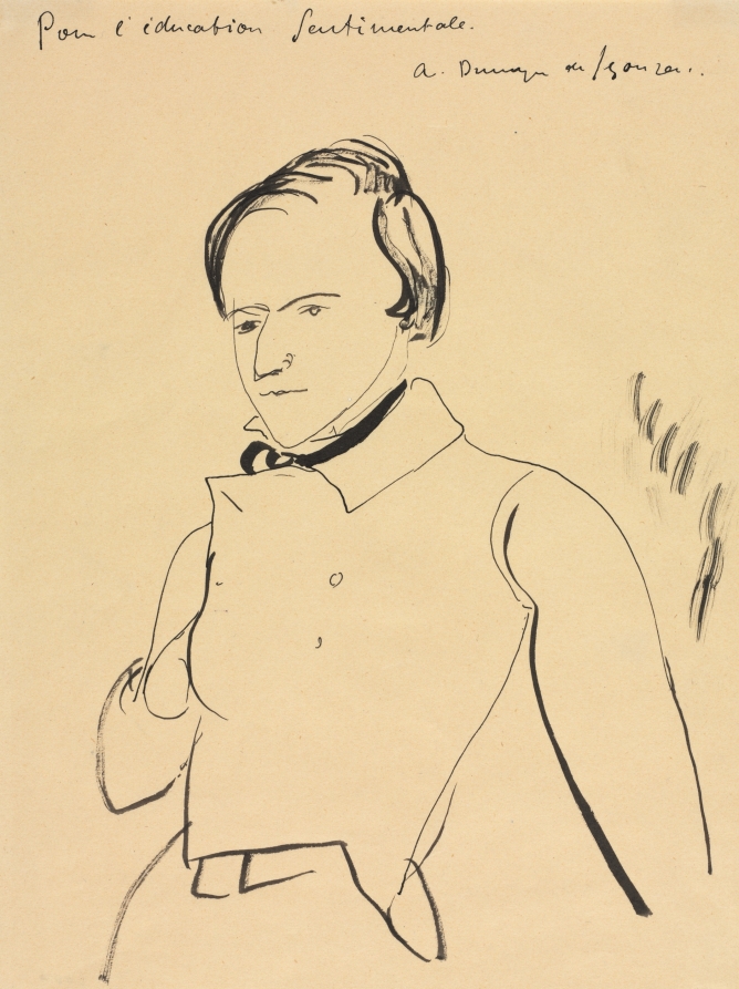 For Sentimental Education, André Dunoyer de Segonzac, 1900s