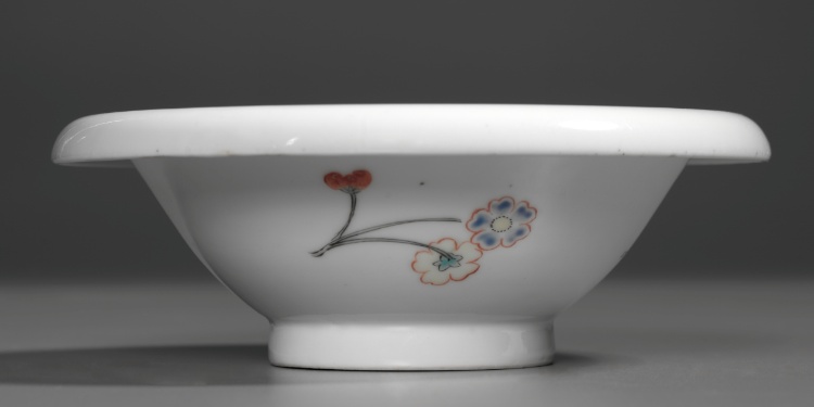 Bowl with Floral Spray