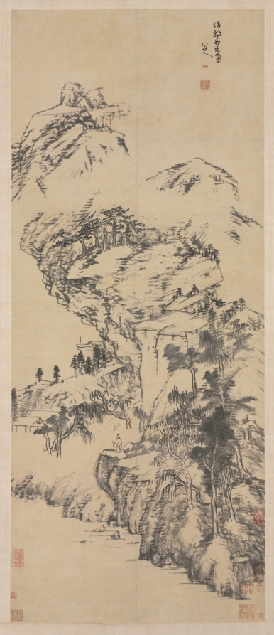 Landscape after Guo Zhongshu | Cleveland Museum of Art