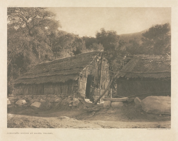 Portfolio XV, Plate 531: Diegueño House at Santa Ysabel