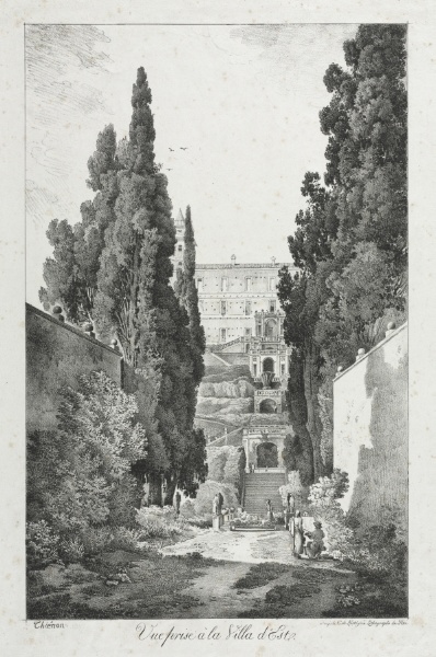 View at Villa d'Este, Tivoli