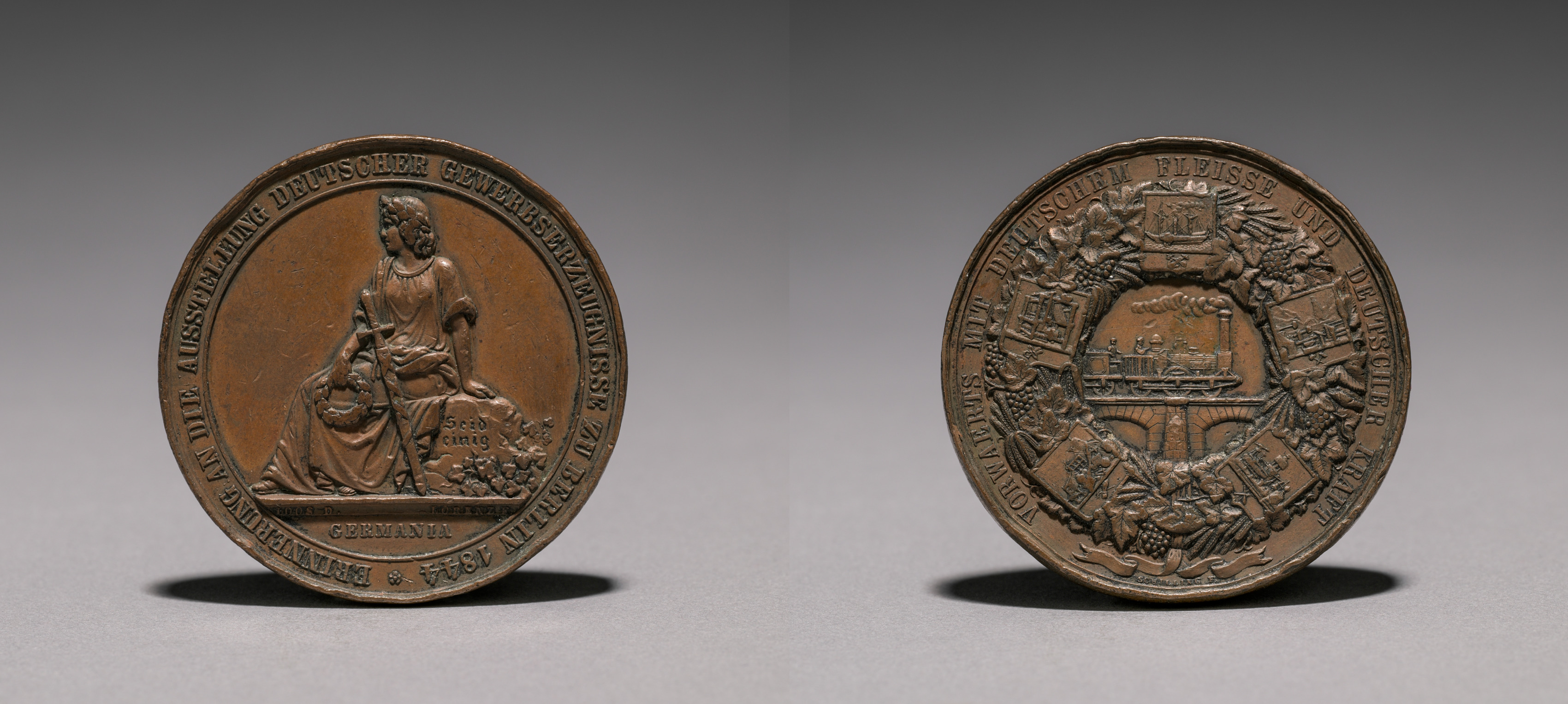 Medal Commemorating the Exhibition of Textiles, Berlin, 1844