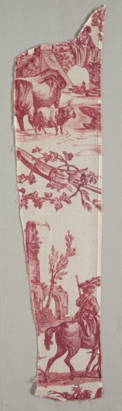 Fragments of Copperplate Printed Cotton