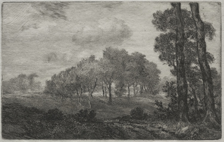 Landscape, after Français