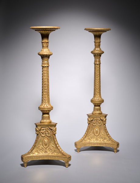 Pair of Candle Stands (torchères)