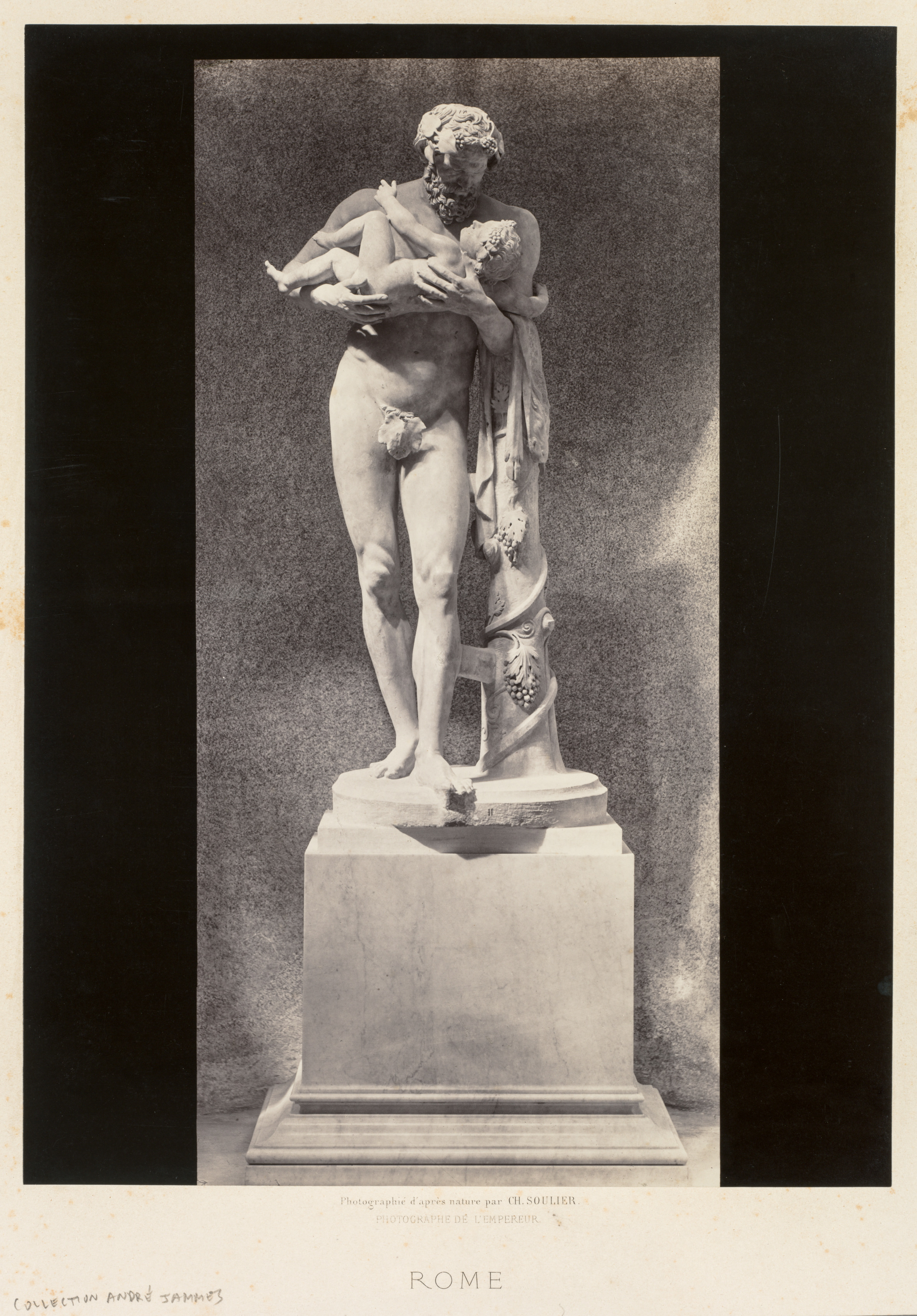 Silenus Holding the Child Dionysus, Louvre Museum, Paris