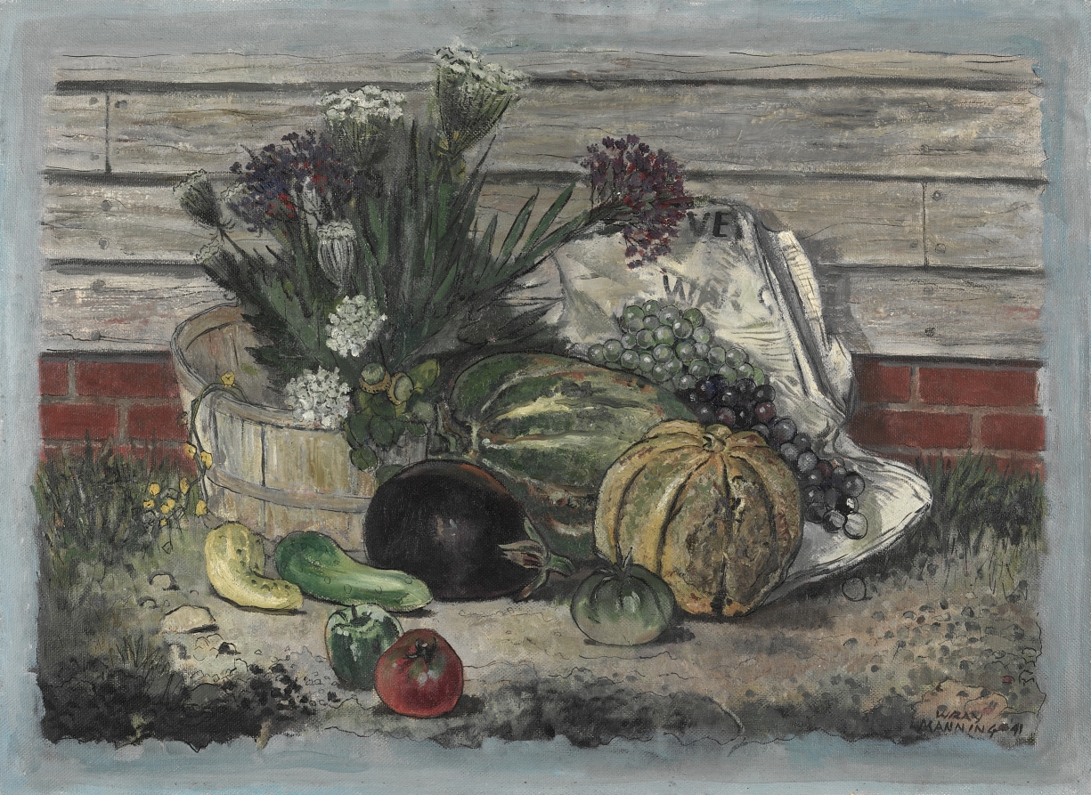 August Still Life, Robert Wray Manning, 1941