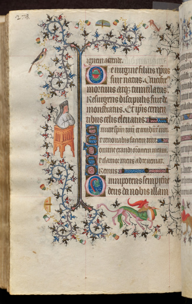 Hours of Charles the Noble, King of Navarre (1361-1425): fol. 139v, Text