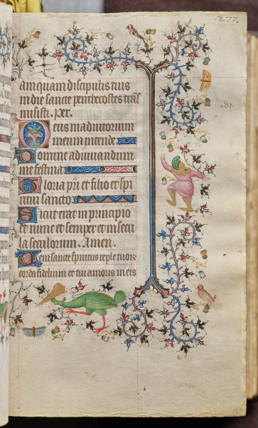 Hours of Charles the Noble, King of Navarre (1361-1425): fol. 139r, Text