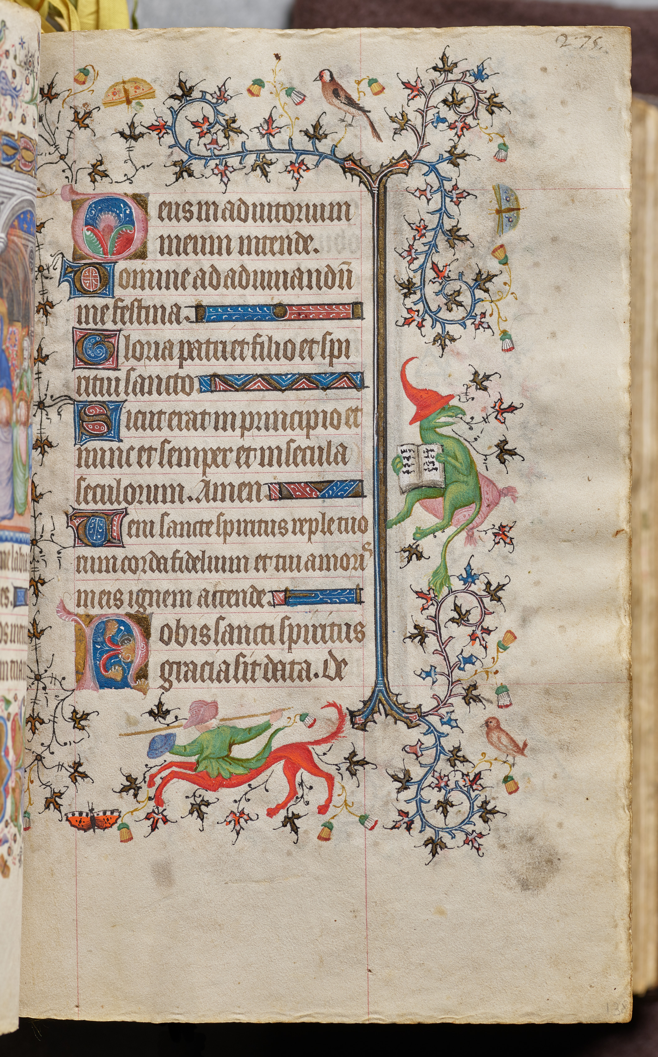 Hours of Charles the Noble, King of Navarre (1361-1425): fol. 138r, Text