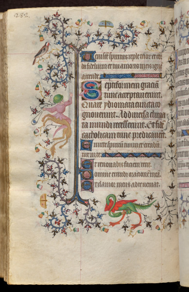 Hours of Charles the Noble, King of Navarre (1361-1425): fol. 141v, Text