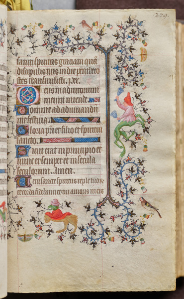 Hours of Charles the Noble, King of Navarre (1361-1425): fol. 140r, Text