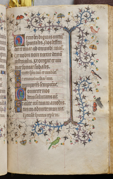 Hours of Charles the Noble, King of Navarre (1361-1425): fol. 143r, Text