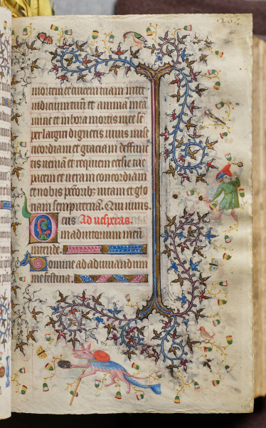 Hours of Charles the Noble, King of Navarre (1361-1425): fol. 134r, Text