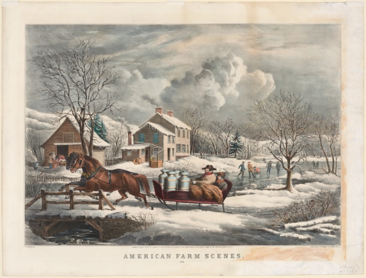 American Farm Scenes, Winter