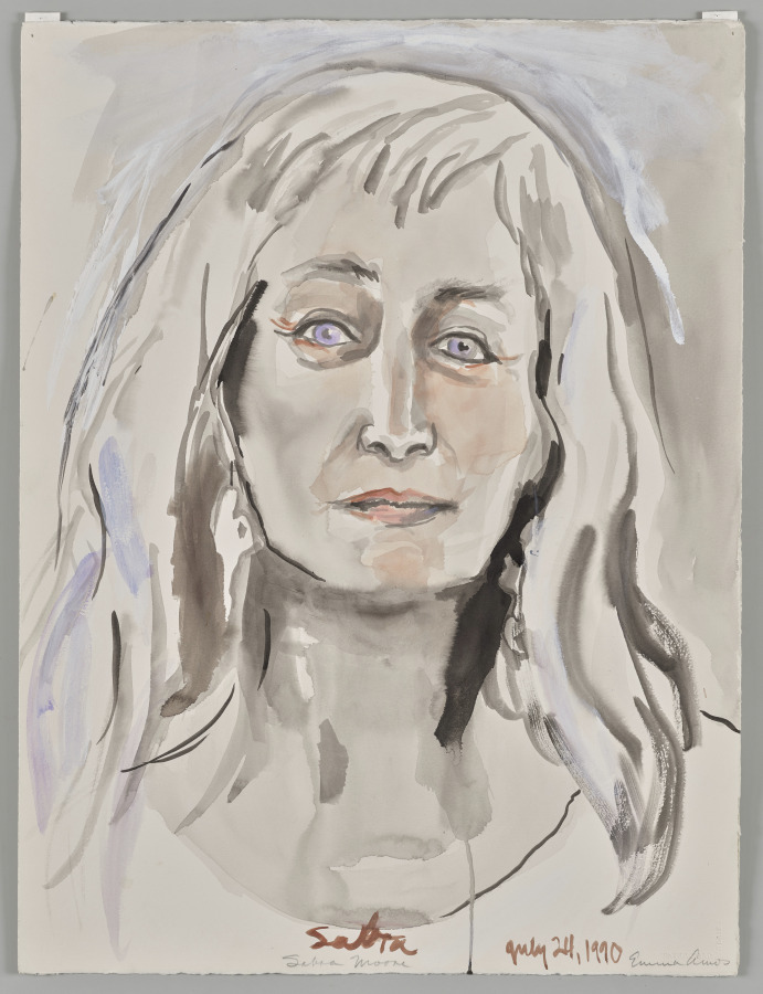 Sabra Moore, Emma Amos, 1990–94