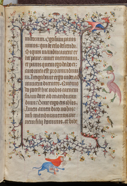 Hours of Charles the Noble, King of Navarre (1361-1425), fol. 323r, Text
