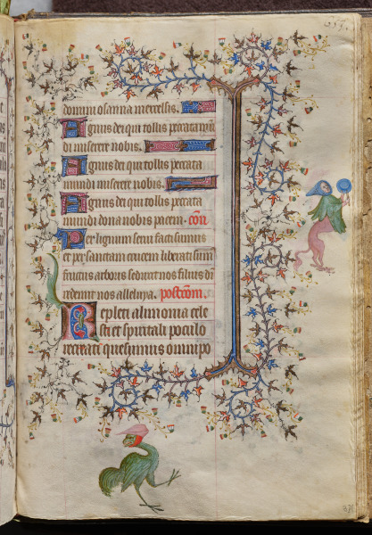 Hours of Charles the Noble, King of Navarre (1361-1425), fol. 321r, Text
