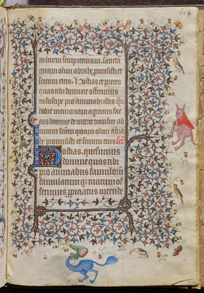Hours of Charles the Noble, King of Navarre (1361-1425), fol. 324r, Text