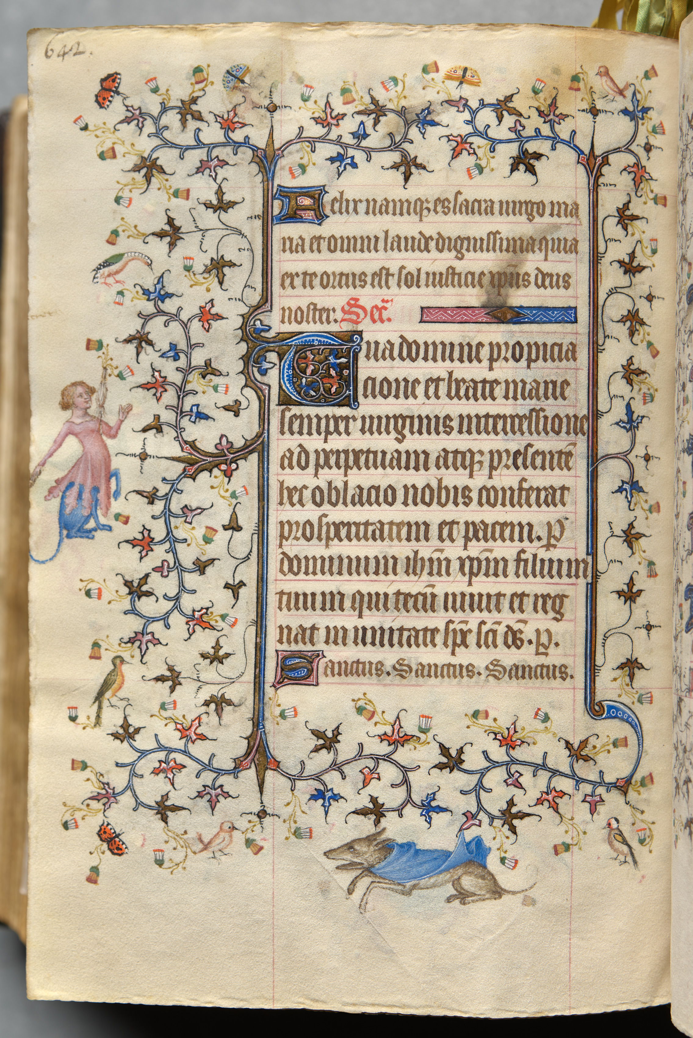 Hours of Charles the Noble, King of Navarre (1361-1425), fol. 315vr, Text