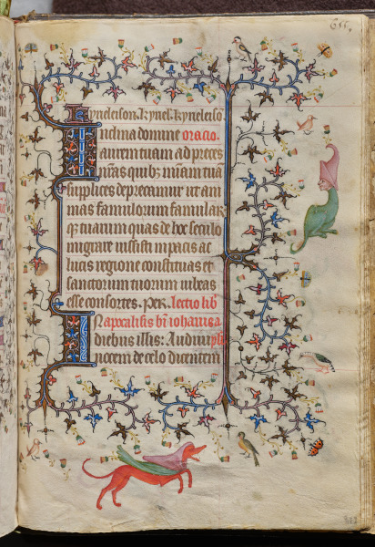 Hours of Charles the Noble, King of Navarre (1361-1425), fol. 322r, Text