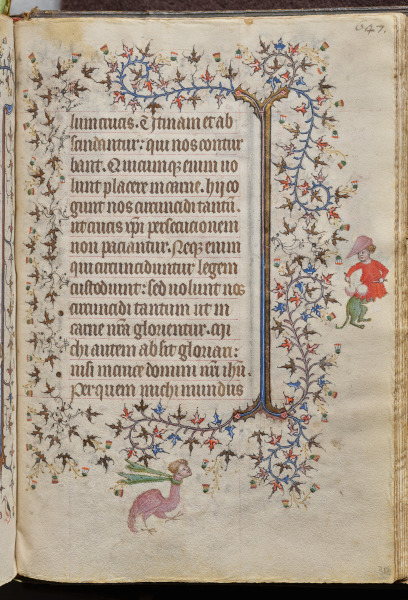 Hours of Charles the Noble, King of Navarre (1361-1425), fol. 318r, Text