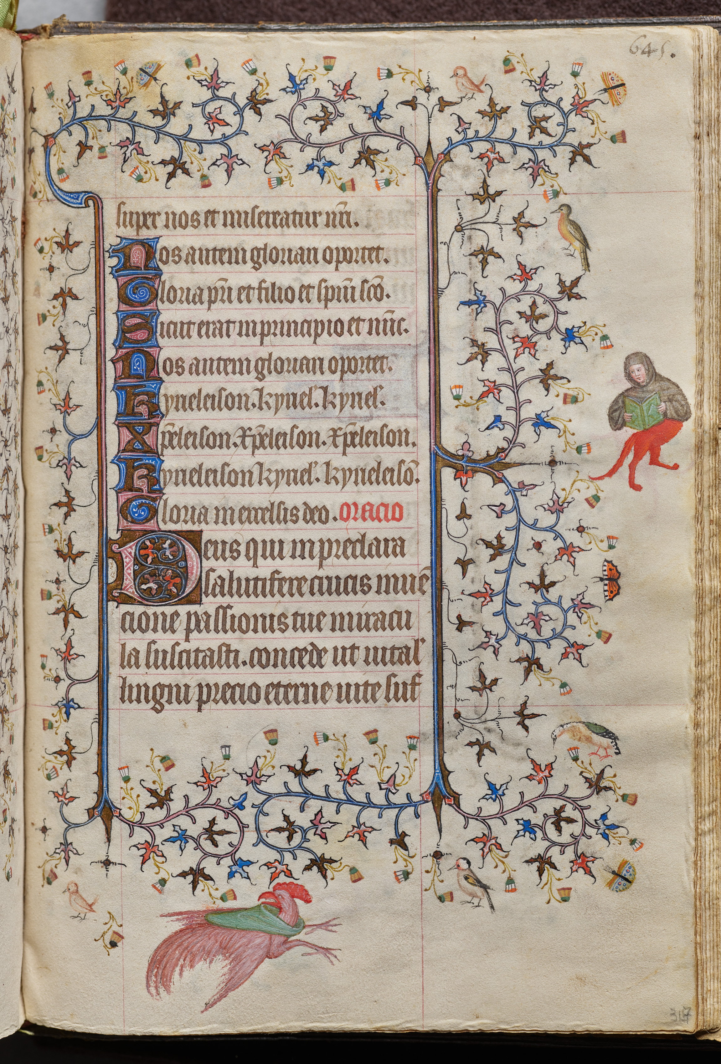 Hours of Charles the Noble, King of Navarre (1361-1425), fol. 317r, Text
