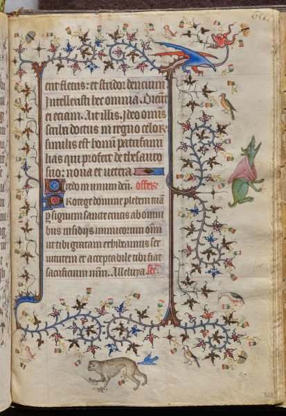 Hours of Charles the Noble, King of Navarre (1361-1425), fol. 320r, Text