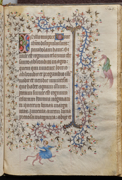 Hours of Charles the Noble, King of Navarre (1361-1425), fol. 319r, Text