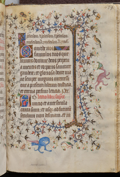 Hours of Charles the Noble, King of Navarre (1361-1425), fol. 314r, Text