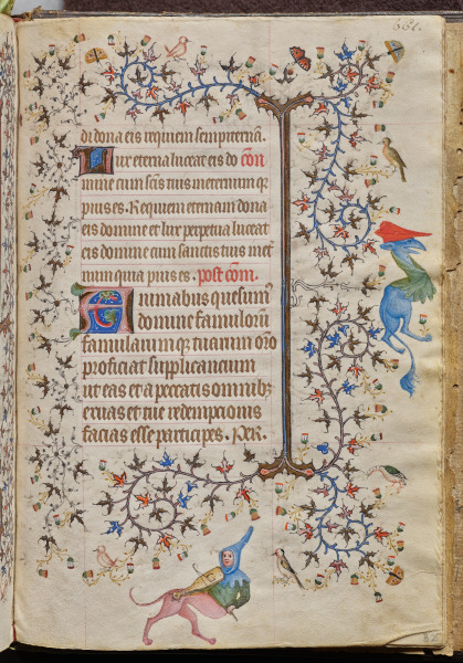 Hours of Charles the Noble, King of Navarre (1361-1425), fol. 325r, Text