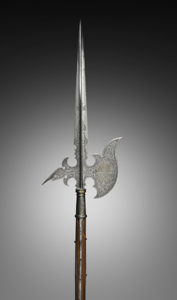 Parade Halberd (from the state guard of Elector Christian I of Saxony [ 1560- 91])