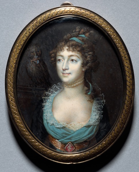 Portrait of Mademoiselle Marie-Anne Adelaide Le Normand