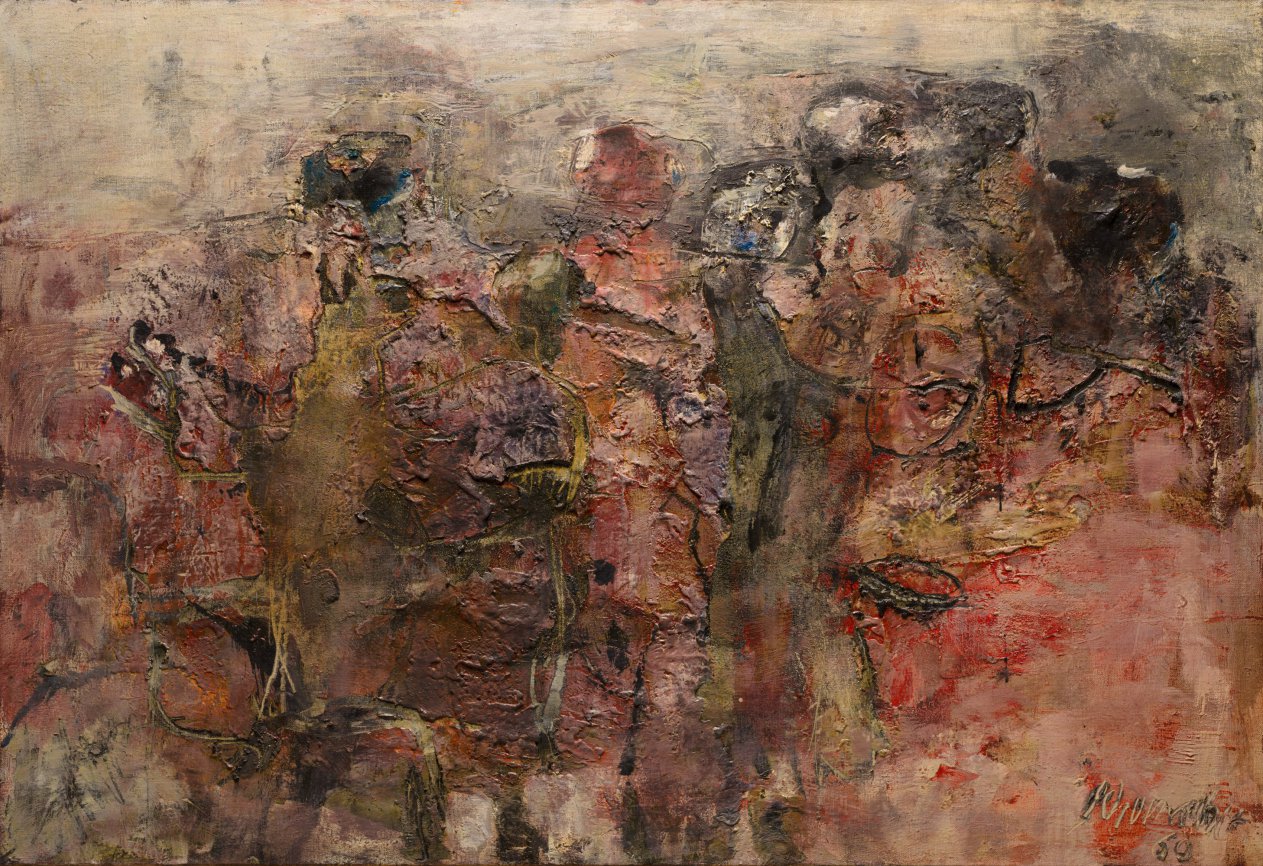 Habilis, Emil Schumacher, 1960